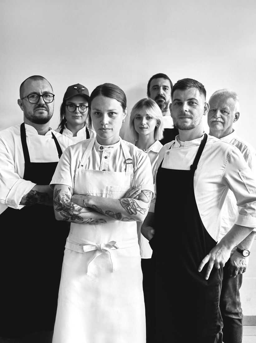 Zespół GADO Catering z Martą Wajdą